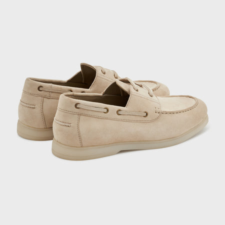 Boat Shoes | Sand Suede