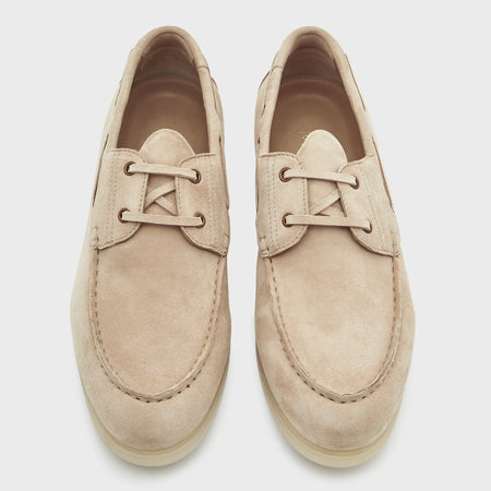 Boat Shoes | Sand Suede