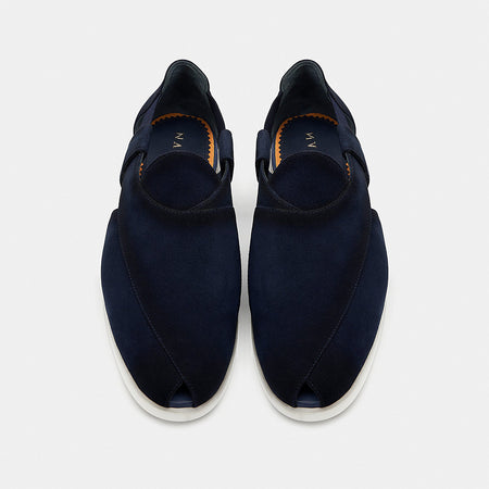 Summer Peshauri | Deep Blue Suede