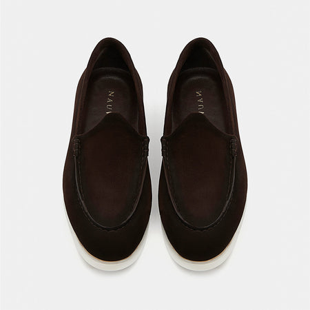 Nagra Loafer | Dark Chocolate Suede