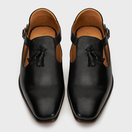 Bagh | Black Leather