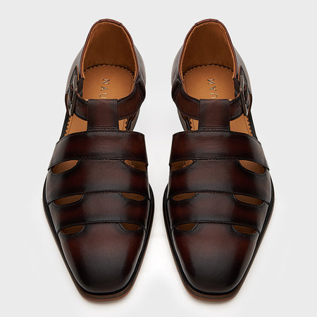 Sultan | Choco Brown Leather