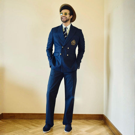 Summer Peshauri | Deep Blue Suede