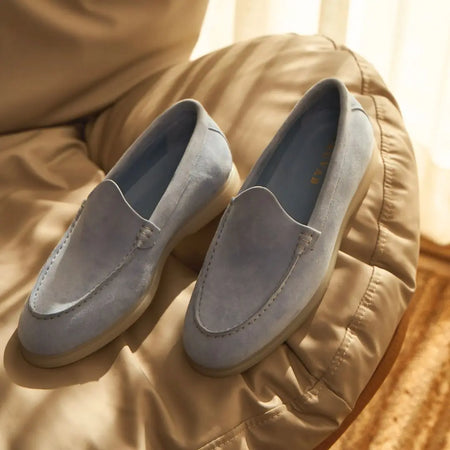 Nagra Loafer | Aqua Suede