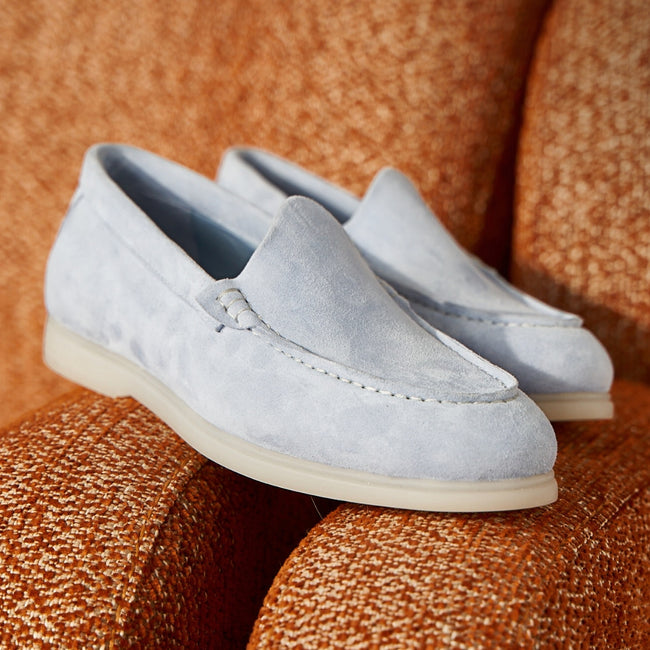 Nagra Loafer | Aqua Suede