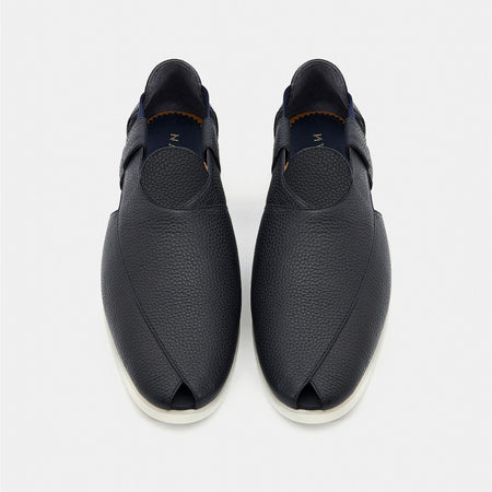 Summer Peshauri | Deep Blue Leather