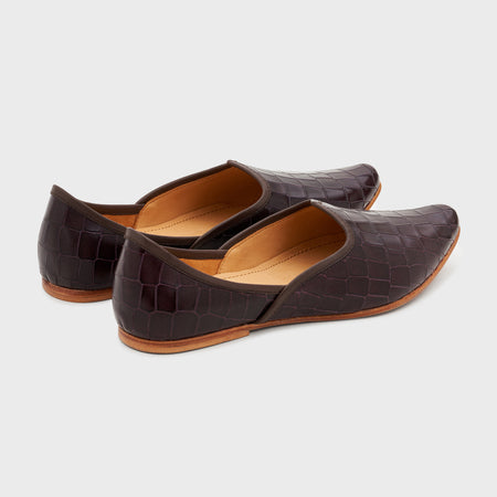 Jutti | Deep Wine Croco Leather