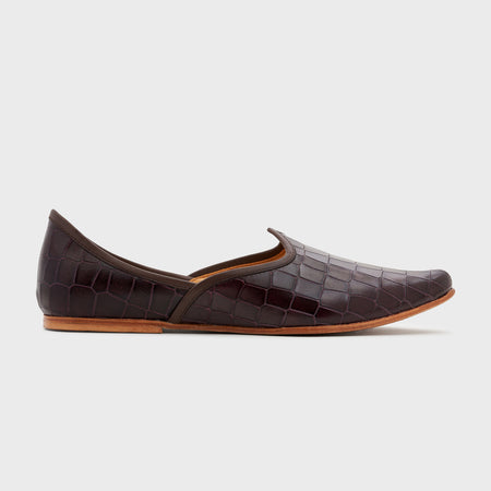Jutti | Deep Wine Croco Leather