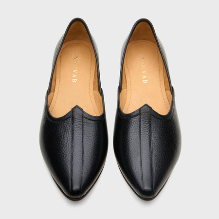 Jutti | Black Milled Leather