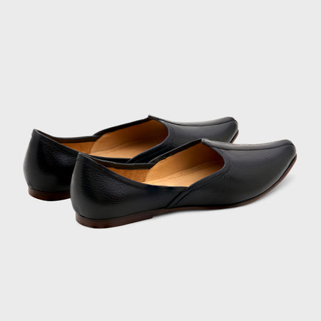 Jutti | Black Milled Leather
