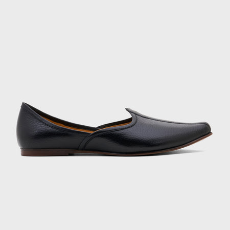 Jutti | Black Milled Leather