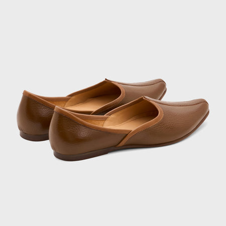Jutti | Tan Milled Leather