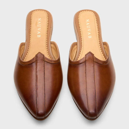 Jutti Slip | British Tan Leather