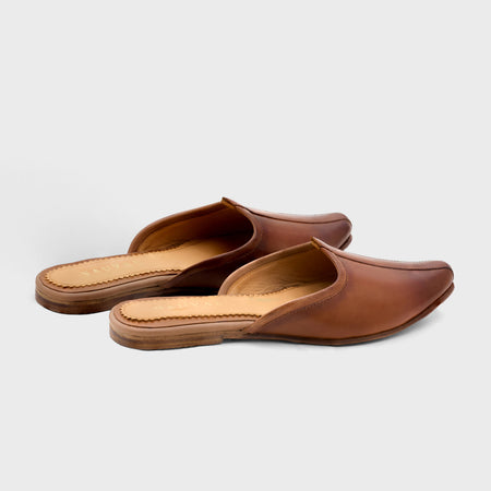 Jutti Slip | British Tan Leather