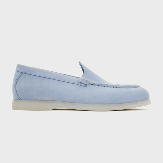 Nagra Loafer | Aqua Suede