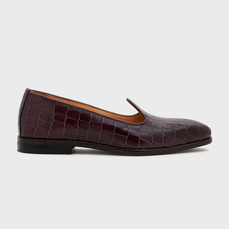 Nagra | Deep Wine Croco Leather