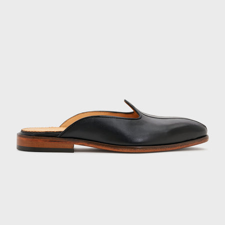 Nagra Slip | Black Leather