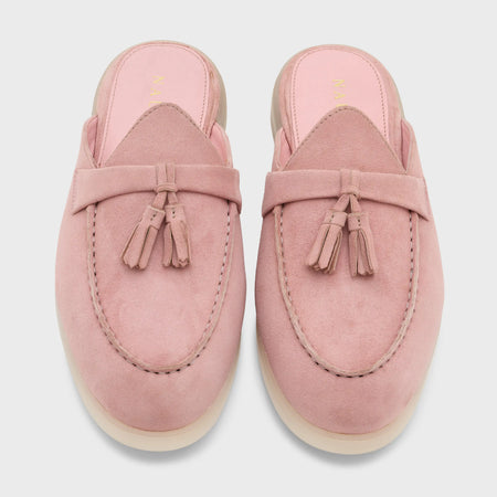 Nagra Mule Tassel | Gulrang Suede