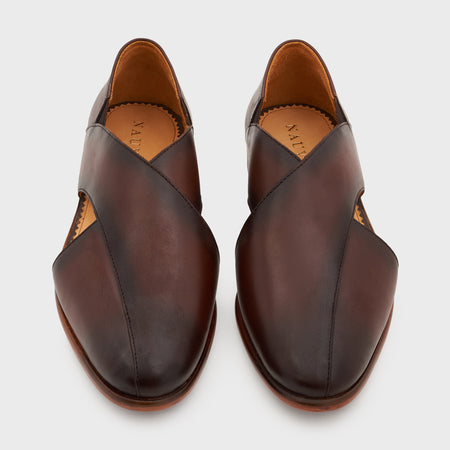 Peshauri 2.0 | Choco Brown Leather