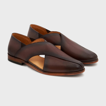 Peshauri 2.0 | Choco Brown Leather