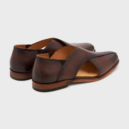 Peshauri 2.0 | Choco Brown Leather