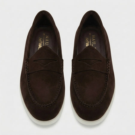 Penny Loafer | Dark Chocolate Suede