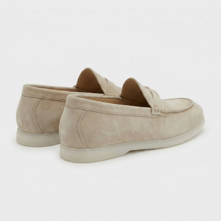 Penny Loafer | Sand Suede