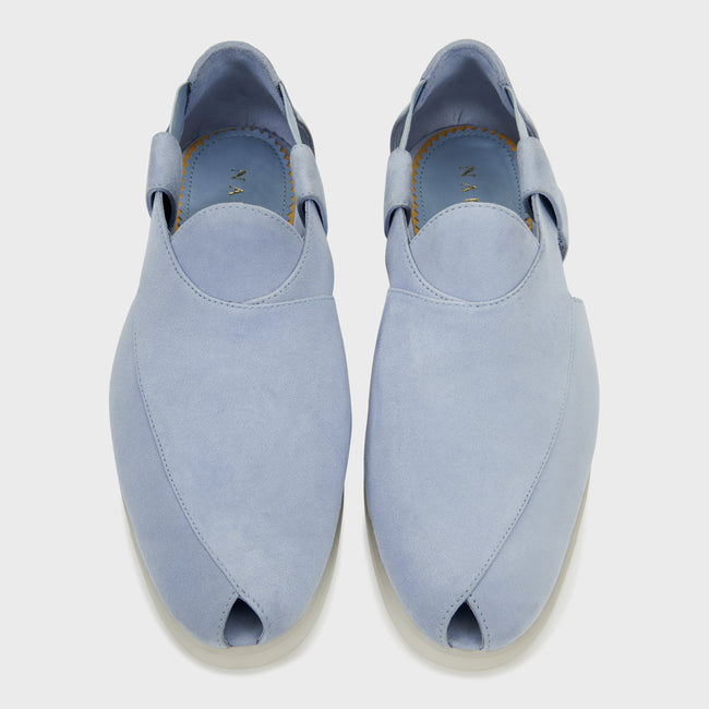 Summer Peshauri | Aqua Suede