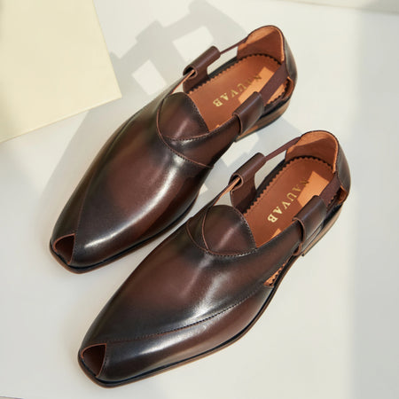 Peshauri | Choco Brown Leather