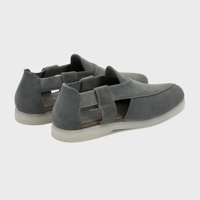 Summer Peshauri | Dark Stone Suede