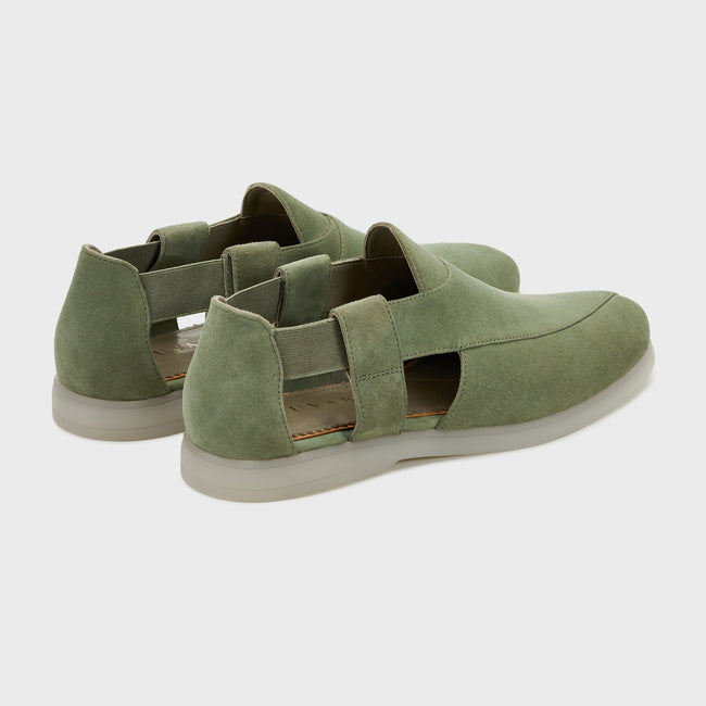 Summer Peshauri | Olive Suede