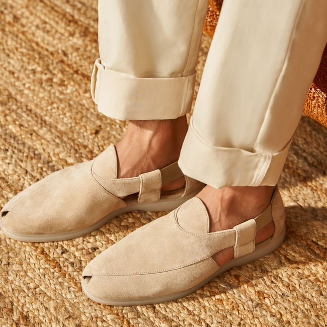 Summer Peshauri | Sand Suede