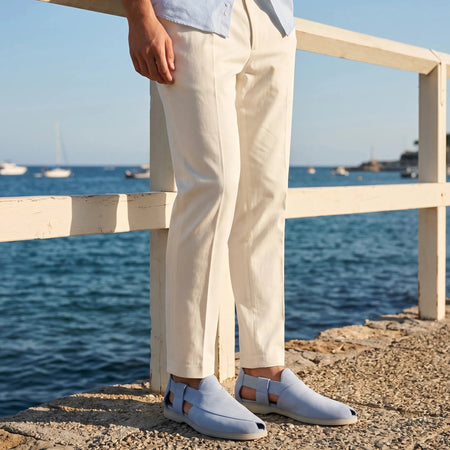 Summer Peshauri | Aqua Suede